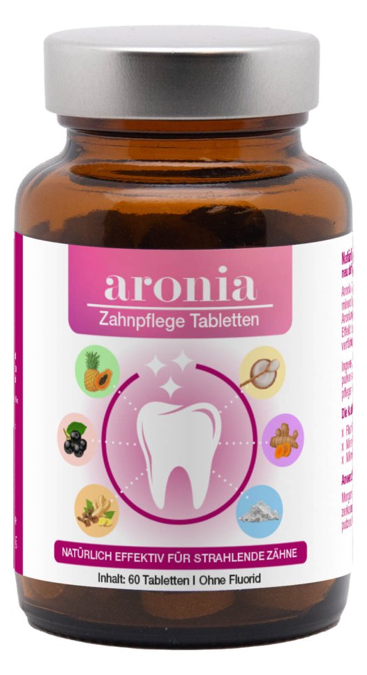 Aronia Zahnpflege Tabletten 60g