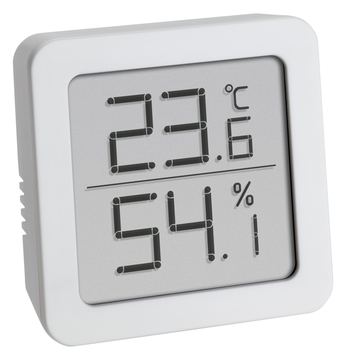 TFA Thermo-Hygrometer - digital - weiß
