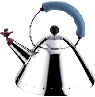 Alessi 9093 - 2 l - Edelstahl - Blau - Edelstahl - Polyamid - Induktion