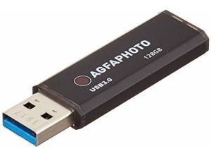 AgfaPhoto 10572 - 128 GB - USB Typ-A - 3.2 Gen 1 (3.1 Gen 1) - Kappe - Schwarz