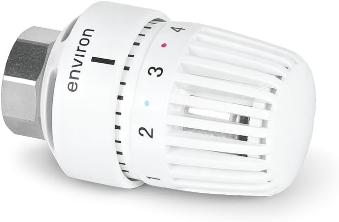 Thermostatkopf M30 x 1,5 | mit Flüssig-Fühler und Nullstellung | 7-28°C 1-5 | mit Frostschutzfunktion | Heizung Thermostat