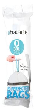 Brabantia 300349 - 30 l - Weiß - Hart-Polyethylen (HDPE) - 760 mm - 435 mm - 20 Stück(e)