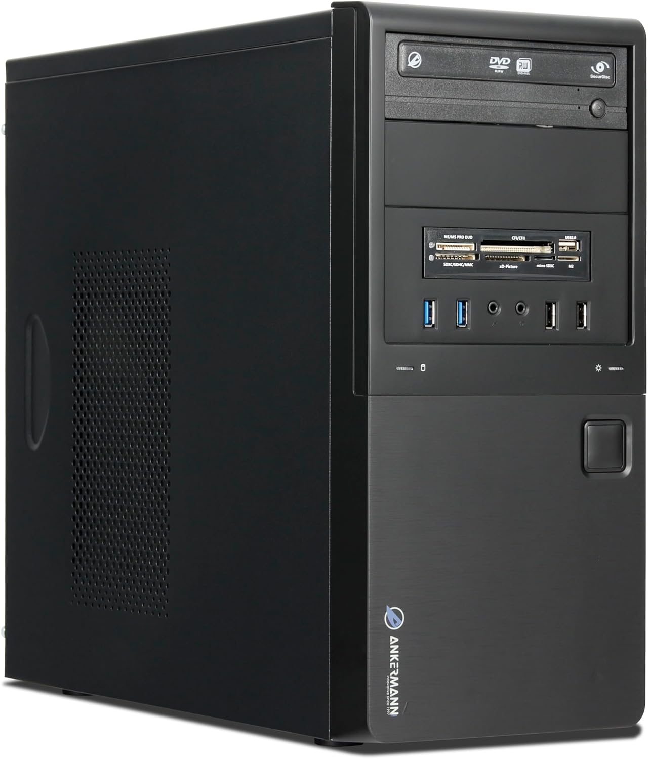 Ankermann Ankermann Linux Pro i7 | Intel Core i7-6700 | 16GB RAM | 1TB NVMe SSD | Zorin OS | WLAN | Maus & Tastatur | OnlyOffice