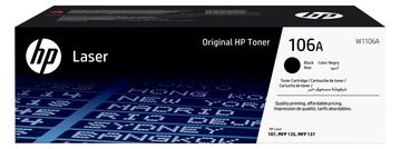 HP 106A - Schwarz - Original - Tonerpatrone (W1106A)