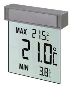 TFA Vision - Thermometer - digital - Silber