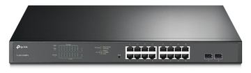 TP-LINK JetStream TL-SG1218MPE - Switch - Smart - 16 x 10/100/1000 (PoE+)
