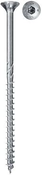 fischer 670460 - Schraube - Zink - Holz - Allgemeiner Nutzen - Teilgewinde - Flachkopf