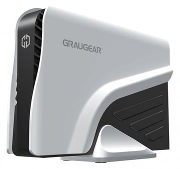GrauGear externe Festplatte 4TB für PS4/PS5 USB-C/USB-A - HDD-Wechselrahmen - 3,5