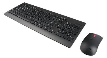 Lenovo Essential Wireless Combo Keyboard & Mouse Gen2 Black 129 - Tastatur - TL: Deutsch, QWERTZ