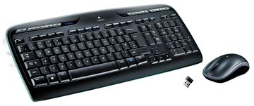 Logitech Wireless Combo MK330 - Tastatur-und-Maus-Set - TL: Spanisch, QWERTY