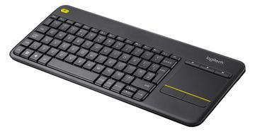 Logitech Wireless Touch Keyboard K400 Plus - Tastatur - TL: UK, QWERTY