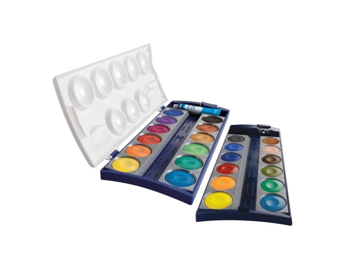 Pelikan Farbkasten K24® inklusive Deckweiß, 24 Farben