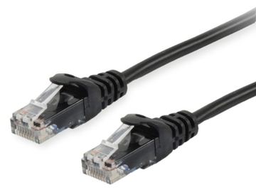 Equip Life - Patch-Kabel - RJ-45 (M) zu RJ-45 (M) - Cat 6 3 m schwarz