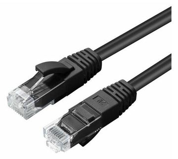 MicroConnect Netzwerkkabel - RJ-45 (M) zu RJ-45 (M) - FTP / STP 1,5 m schwarz
