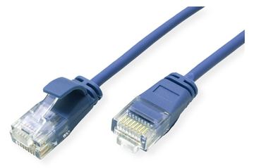 ROLINE Patch-Kabel - RJ-45 (M) zu RJ-45 (M) - Cat 6a 0,15 m