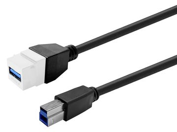 VivoLink Keystone White USB3.0 A-Female to B-Male - Digital/Daten - Digital/Display/Video