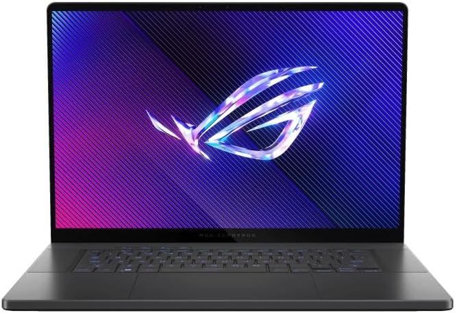 ASUS ROG Zephyrus G16 OLED GU605CM-QR003 Gaming-Laptop, 40,6 cm (16 Zoll), 2,5 K, 240 Hz, Core Ultra 9 285H, 32 GB RAM, 1 TB SSD, NVIDIA RTX 5060 8 GB, ohne Betriebssystem, Grau Eclipse - Tec. QWERTY