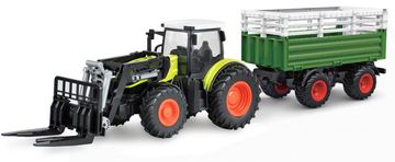 Amewi RC Traktor mit XL-Zubehörpaket LiIon 500mAh gruen/6+