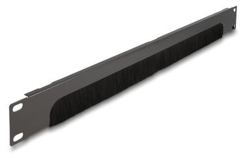 Delock 66750 - 19'' Bürstenleiste 1 HE dunkelgrau