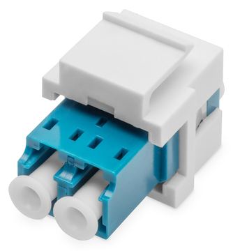 DIGITUS LWL-LC/LC-Duplex-Kupplung, Singlemode, Keystone-Modul