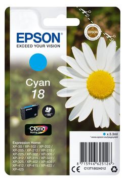 Epson 18 - 3.3 ml - Cyan - Original - Tintenpatrone