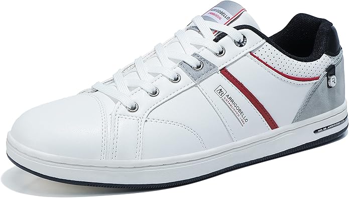 ARRIGO BELLO Herren Freizeitschuhe Schuhe Sneakers Wanderschuhe Leders Laufschuhe Leichtgewicht Outdoor Gemütlich Trainers Größe 41-46