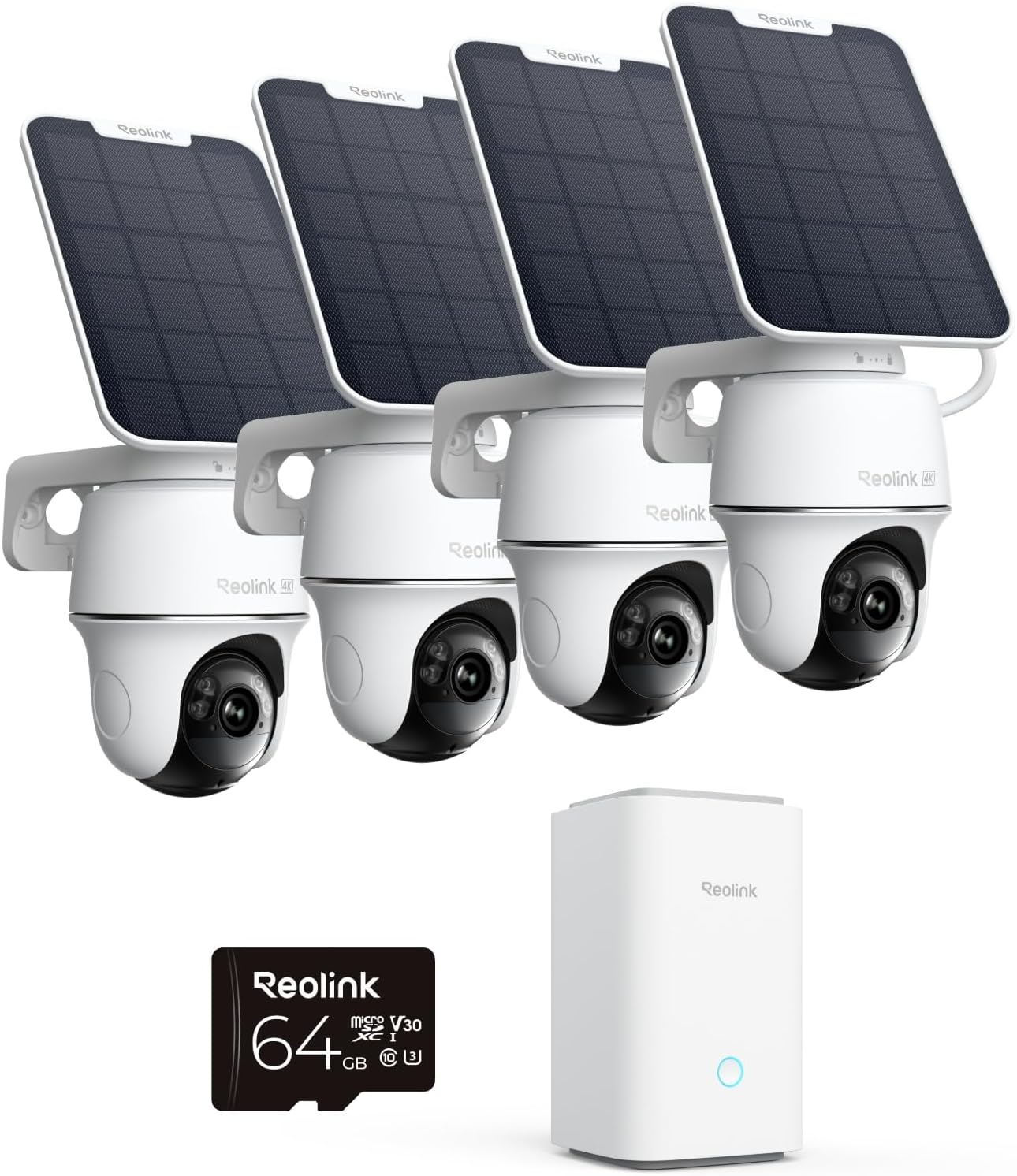 4-kamera-set Weiß