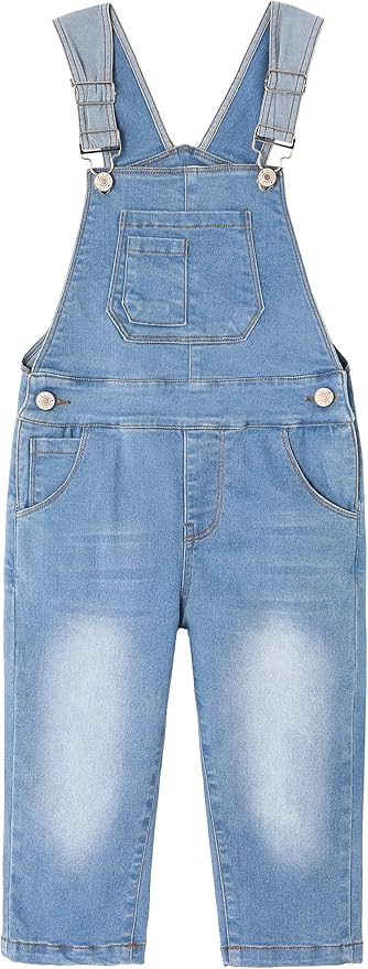 Baby Jungen Mädchen Jeans Overall,Kleinkind Schlank süßer Denim Pullover